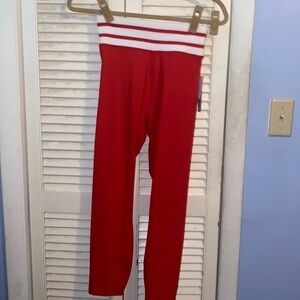 Justfab stripe waist band leggings